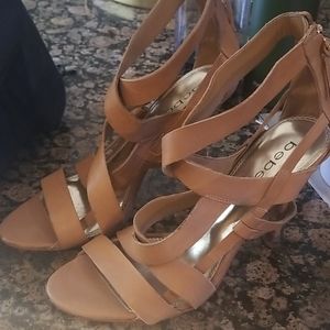 Bebe sandal heels 9m